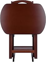 Vista 4 de Winsome Wood - Juego de bandejas para televisor