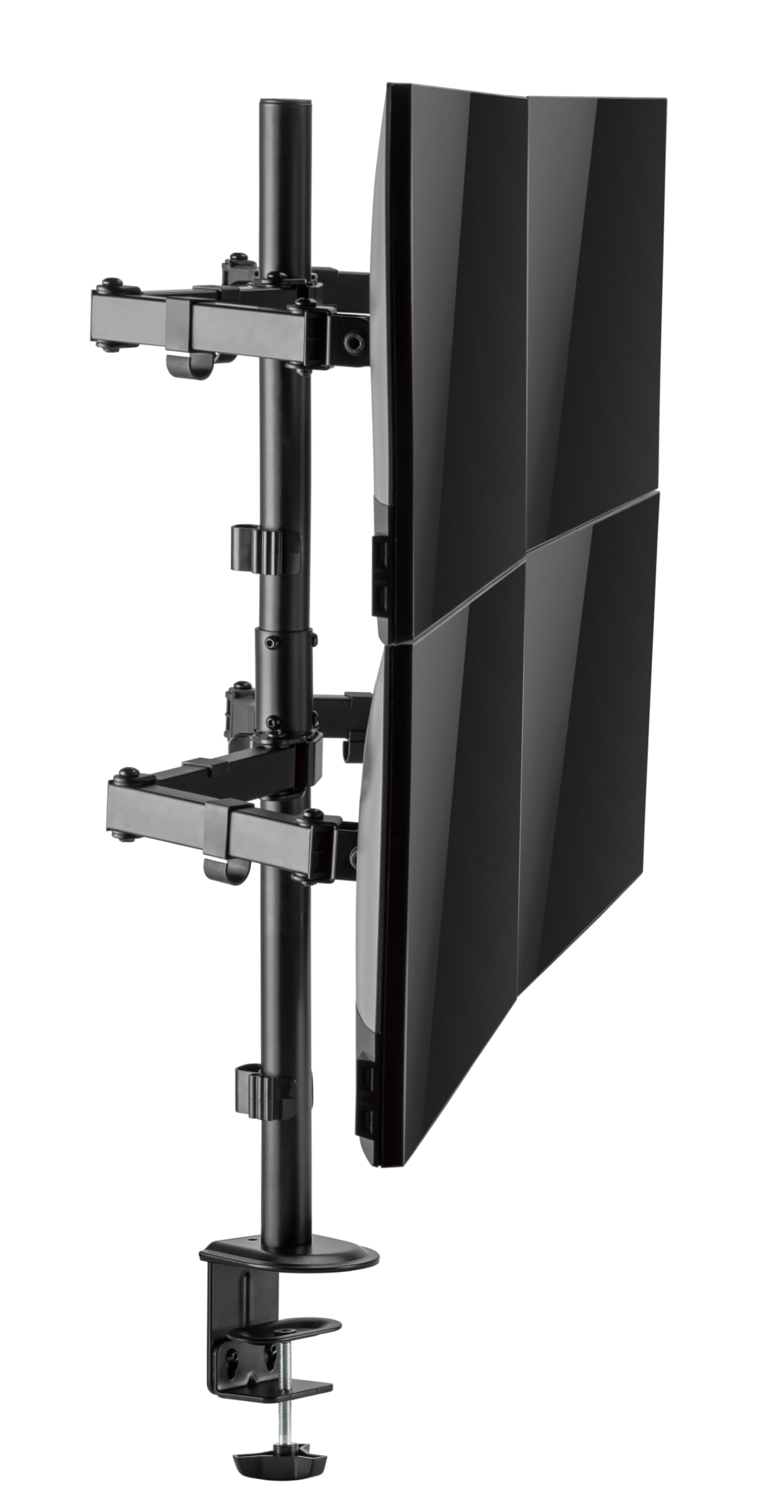 Soporte para monitor 4 pantallas - brazo para monitor - pantallas de hasta 32 pulgadas - giratorio giratorio giratorio