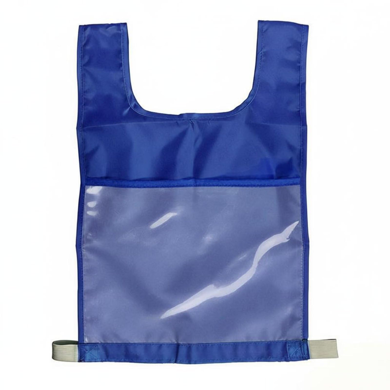 Ojiva® Interactive Learning Clear Pocket Activity Bib Reusable Transparent Pocket Vest Multi-Purpose Educational Game Vest Indoor Outdoor Use for Students Kids Teachers Classroom Group Activities Tea-image-10