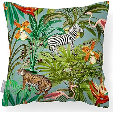 Izabela Peters Waterproof Outdoor Cushions - Jungle Fusion Cover