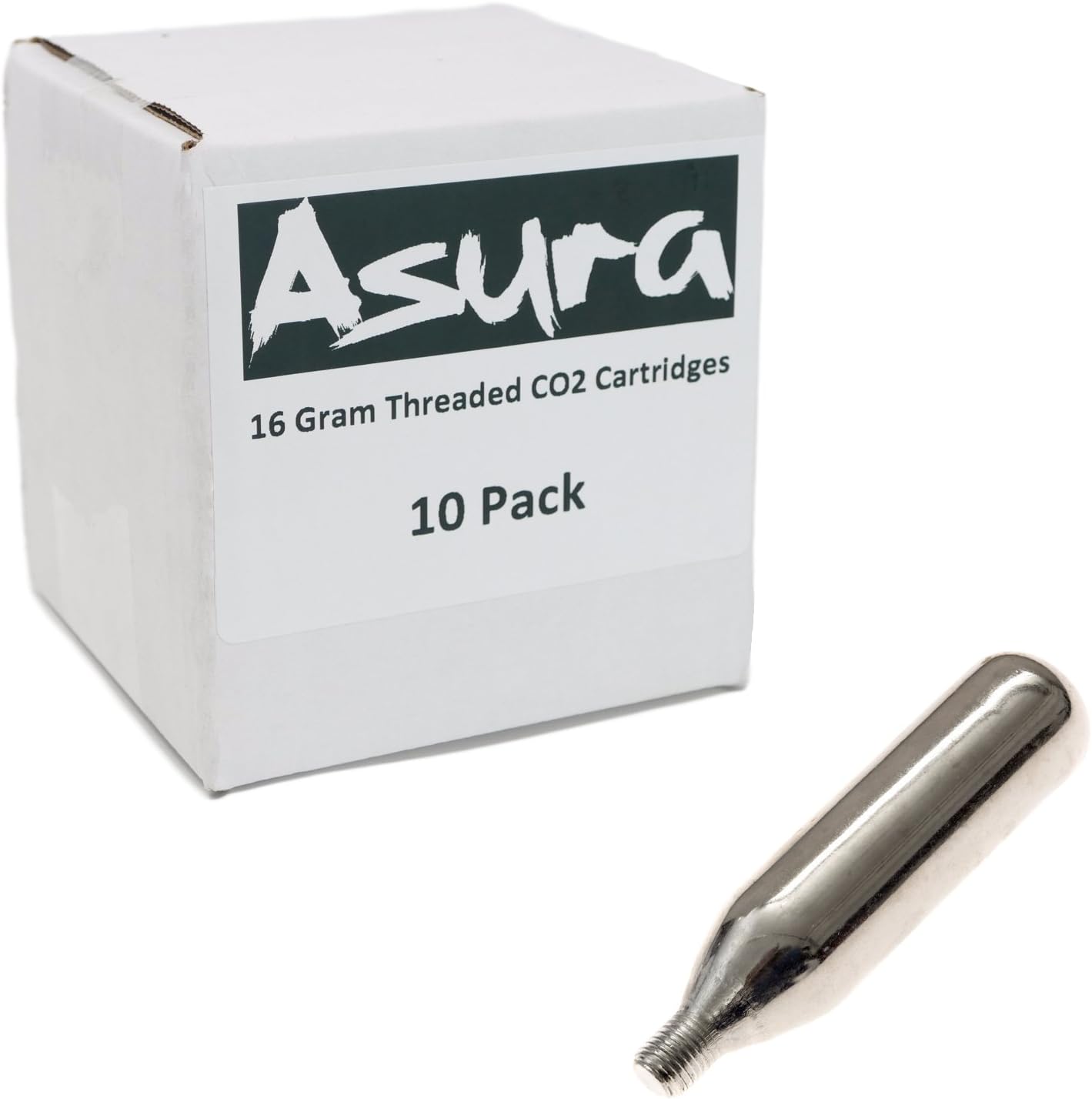 Asura 16 Gram CO2 Threaded Cartridges 10 Count