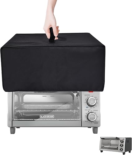 NUENSS-ROR Funda para tostadora de 4 rebanadas, cubierta de horno de convección para electrodomésticos pequeños, a prueba de polvo, impermeable,