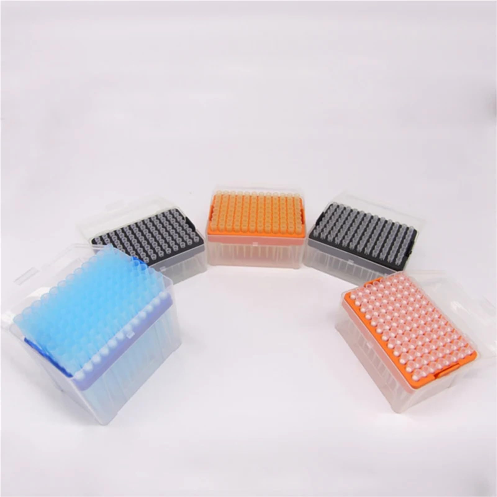 Puntali for pipette da laboratorio 10 ul 20 50 100 200 1000 for in plastica universali monouso con filtro,Precisione e accuratezza(20ul 96pcs)