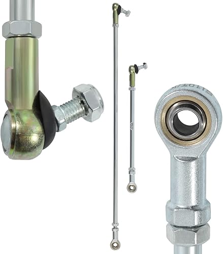 Miniatura 5 de Juego de varillas de acoplamiento y extremos para Yerf Dog Go Kart corto y largo con extremos de repuesto 38-24 (actualización corto - 13.38