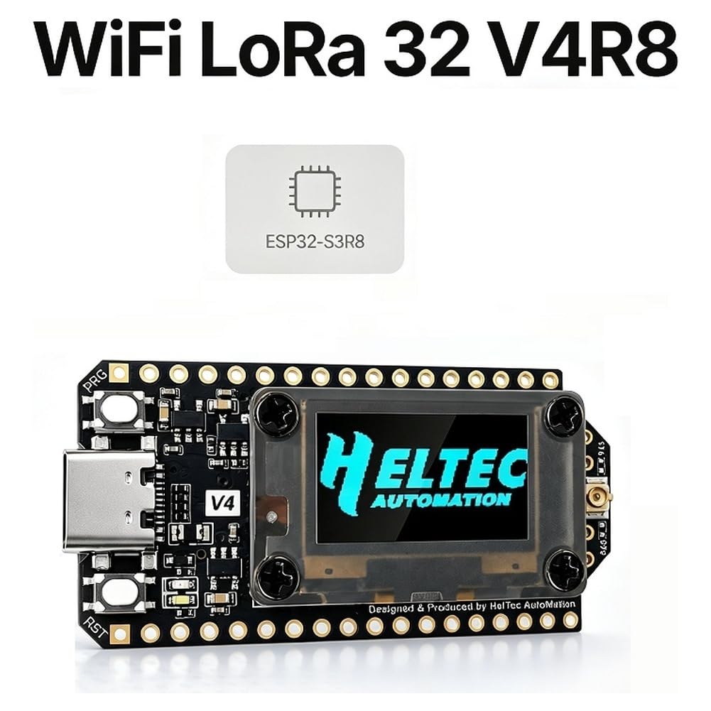 Placa de Desarrollo WiFi Lora 32 V4-R8 -S3R8 SX1262