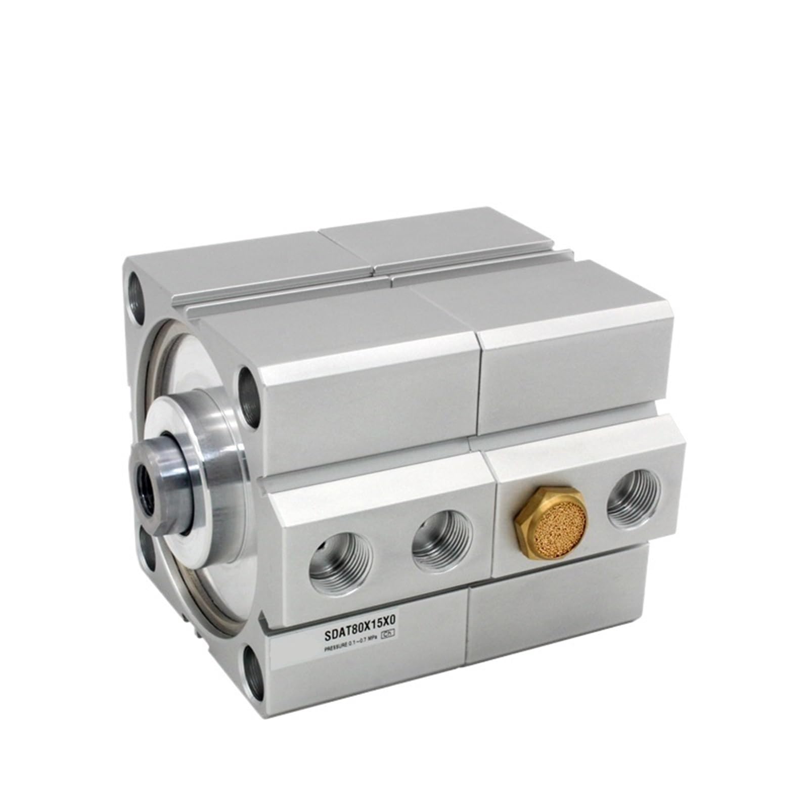 Cylindre pneumatique compact double effet SDAT25X50X0 pour automatisation industrielle