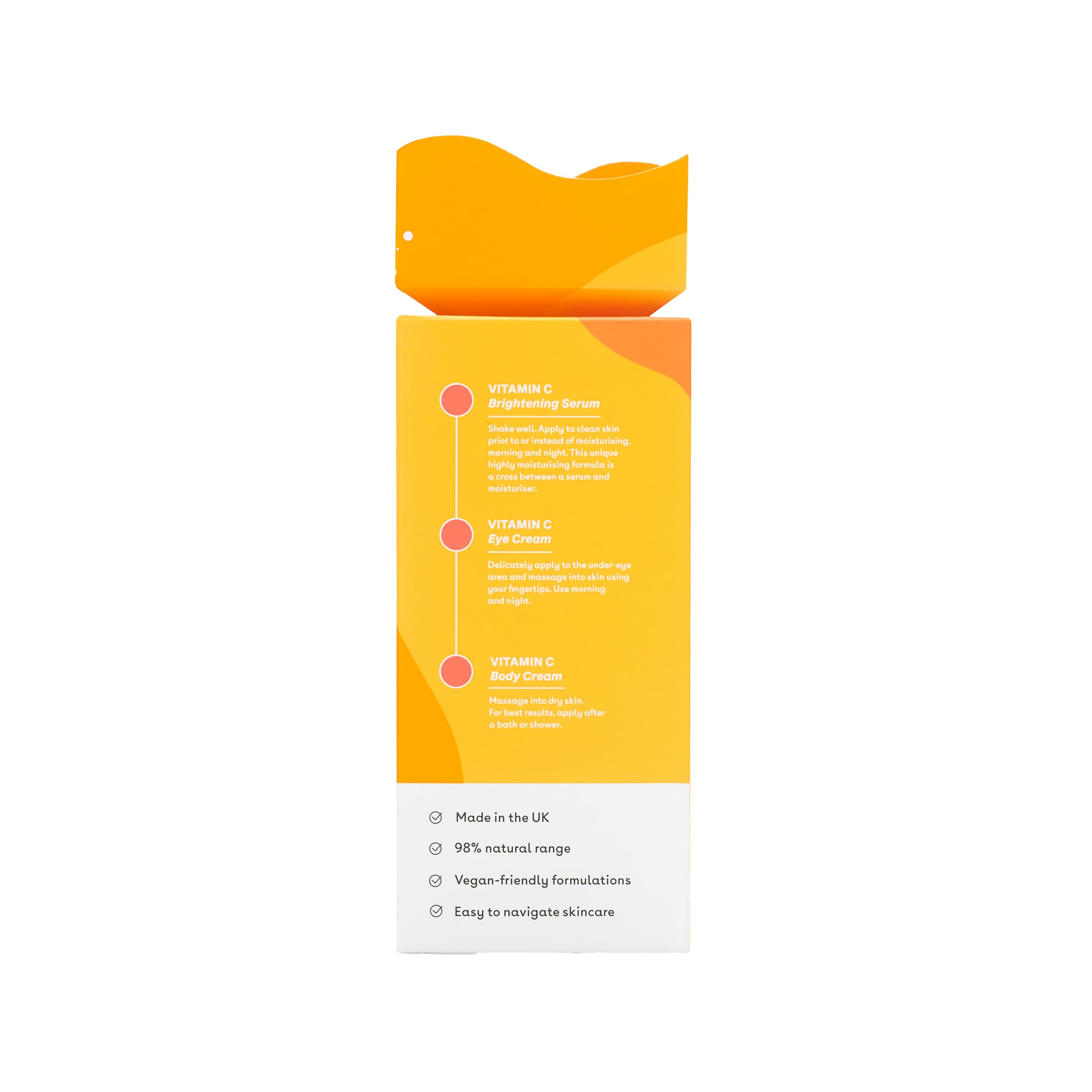 Q+A Glow Heroes Skincare Giftset, Radiance-Boosting Trio with Vitamin C Brightening Serum 30ml - Image 4