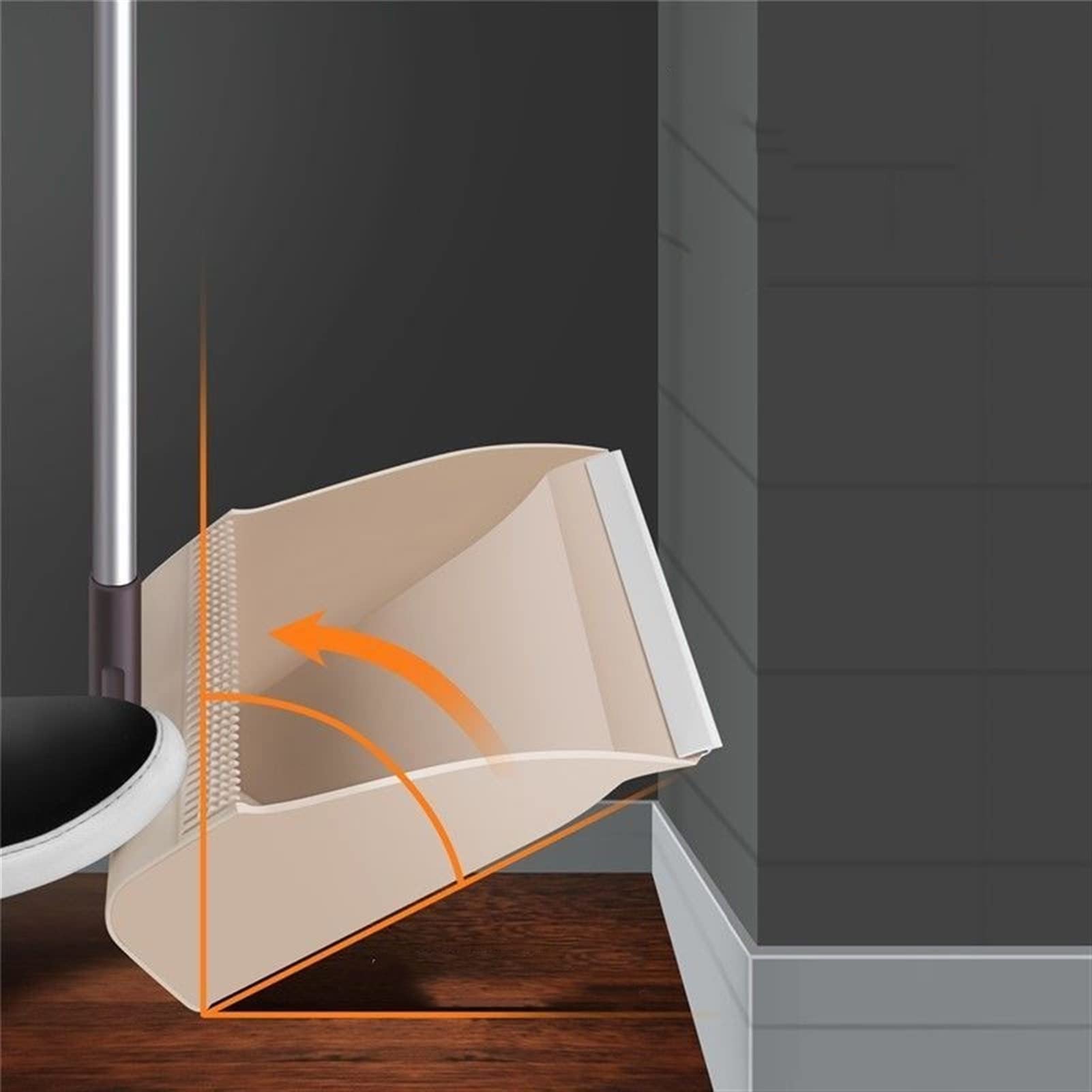 Zestaw Miotły i Szufelki Miotła i śmieci Wycieraczka Zestaw do Czyszczenia Domu Pył Włosów Wipe Water do zamiatania Garbage Scoop House Kitchen Magic Szczotka Miotła i Dustan Miotła/Miotła i Szufelka