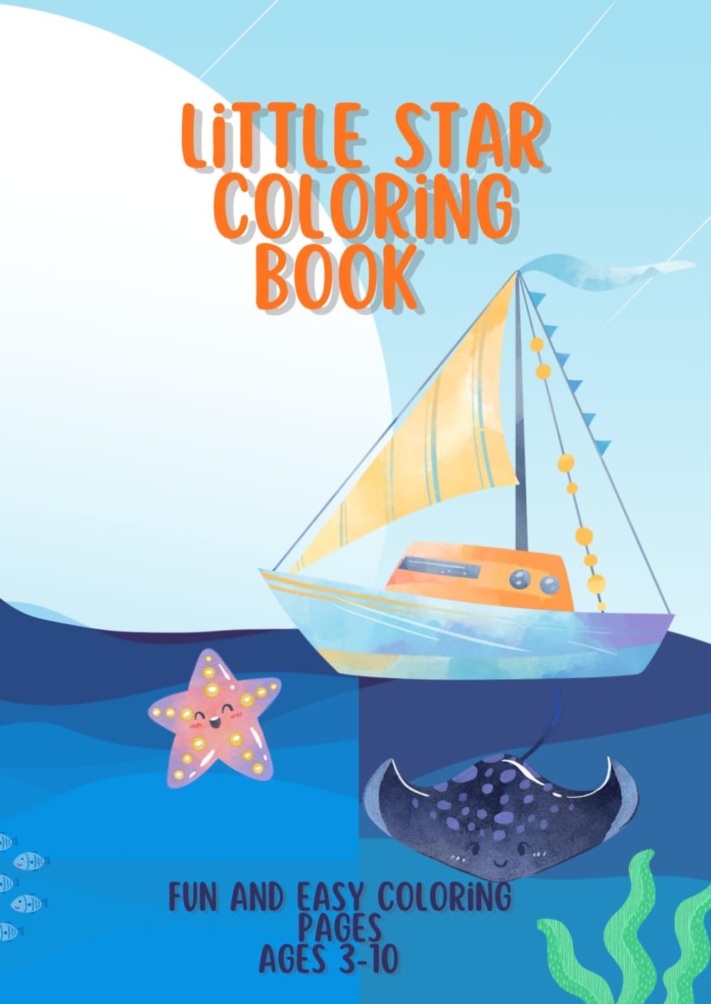 Little Star animal Coloring Book