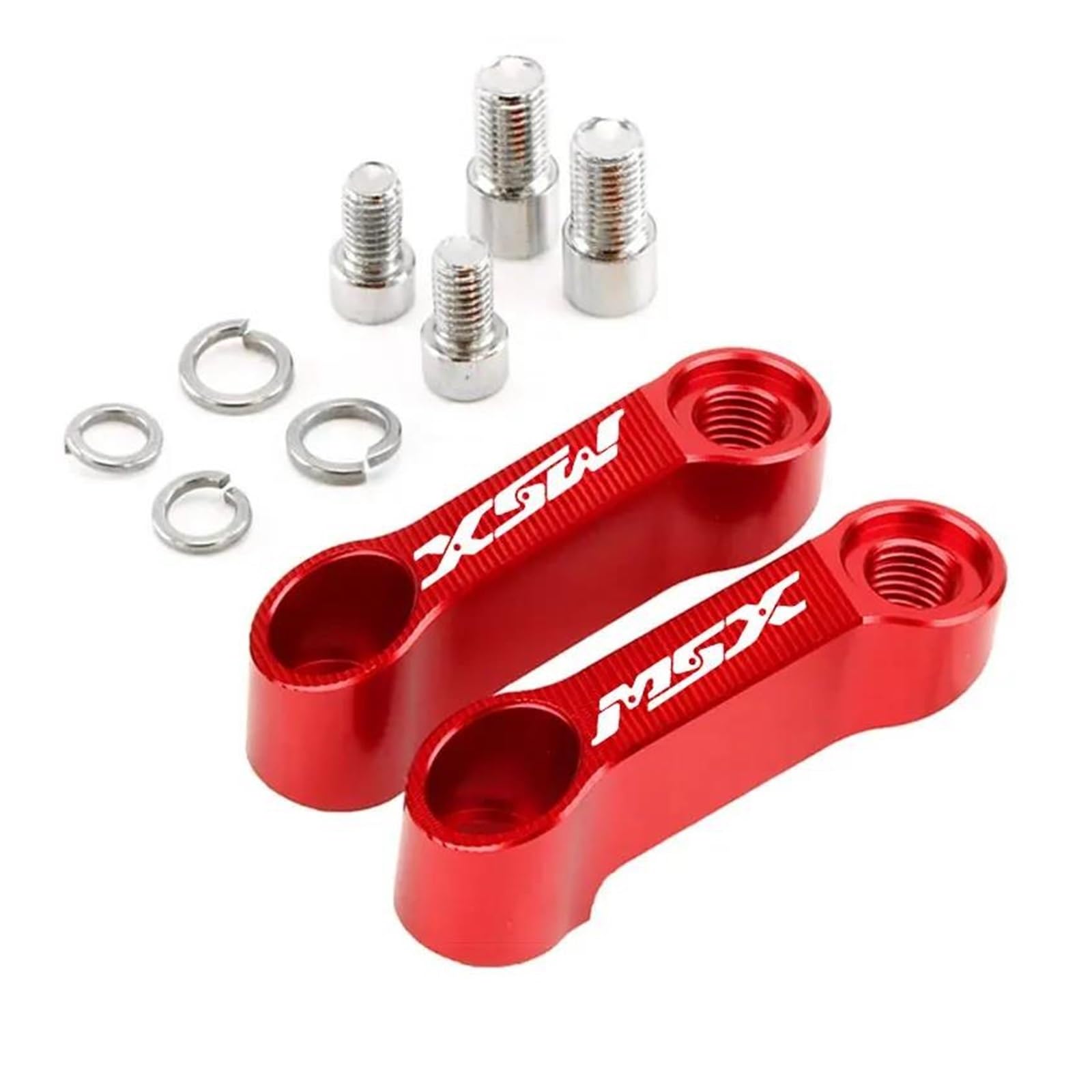 Amasony Red Extended Riser For Honda Msx125 Grom Msx 125(Red)