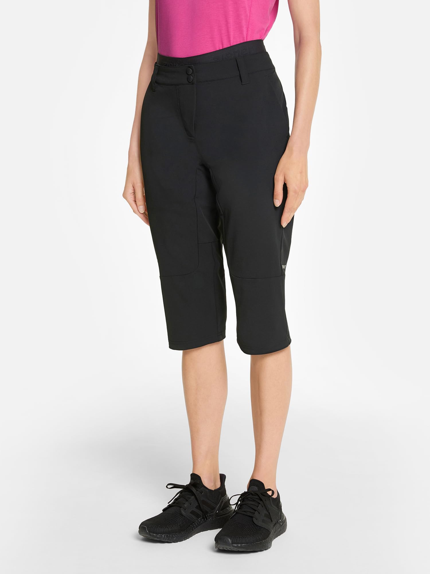 Ziener NESTLA X-Function Short de Cyclisme pour Femme avec Short intérieur, pour VTT, extérieur, Loisirs, Respirant, séchage Rapide, rembourré, Noir, Taille 34