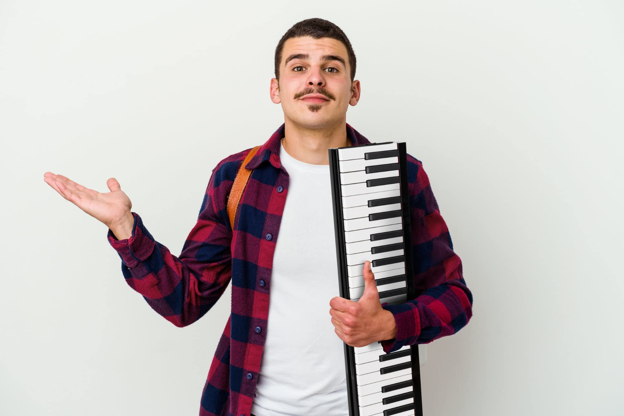 FunKey KP-88II Klapp-Piano - Keyboard zum Zusammenklappen - 88 Tasten in Standardgröße mit Anschlagdynamik - 1100 mAh-Akku - Lautsprecher - Inkl. Tasche, Netzteil & Sustain-Pedal - Schwarz