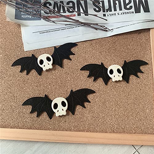 Halloween Hair Accessories Cartoon Hair Clips Cosplay Costume Props Wjr13 (Skull) #TOP4