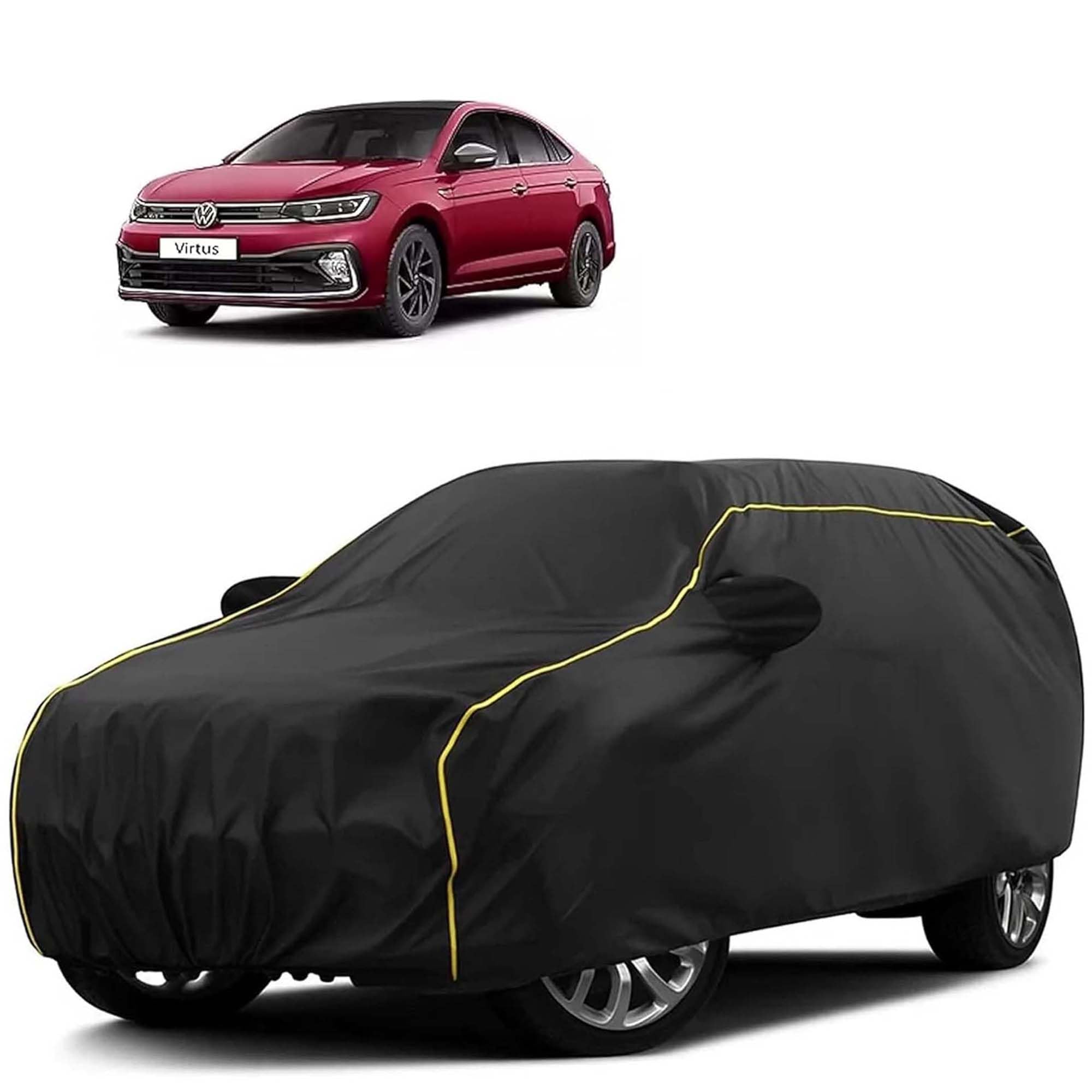 Sulfar Water-Resistant Car Body Cover for VW Virtus — ₹416