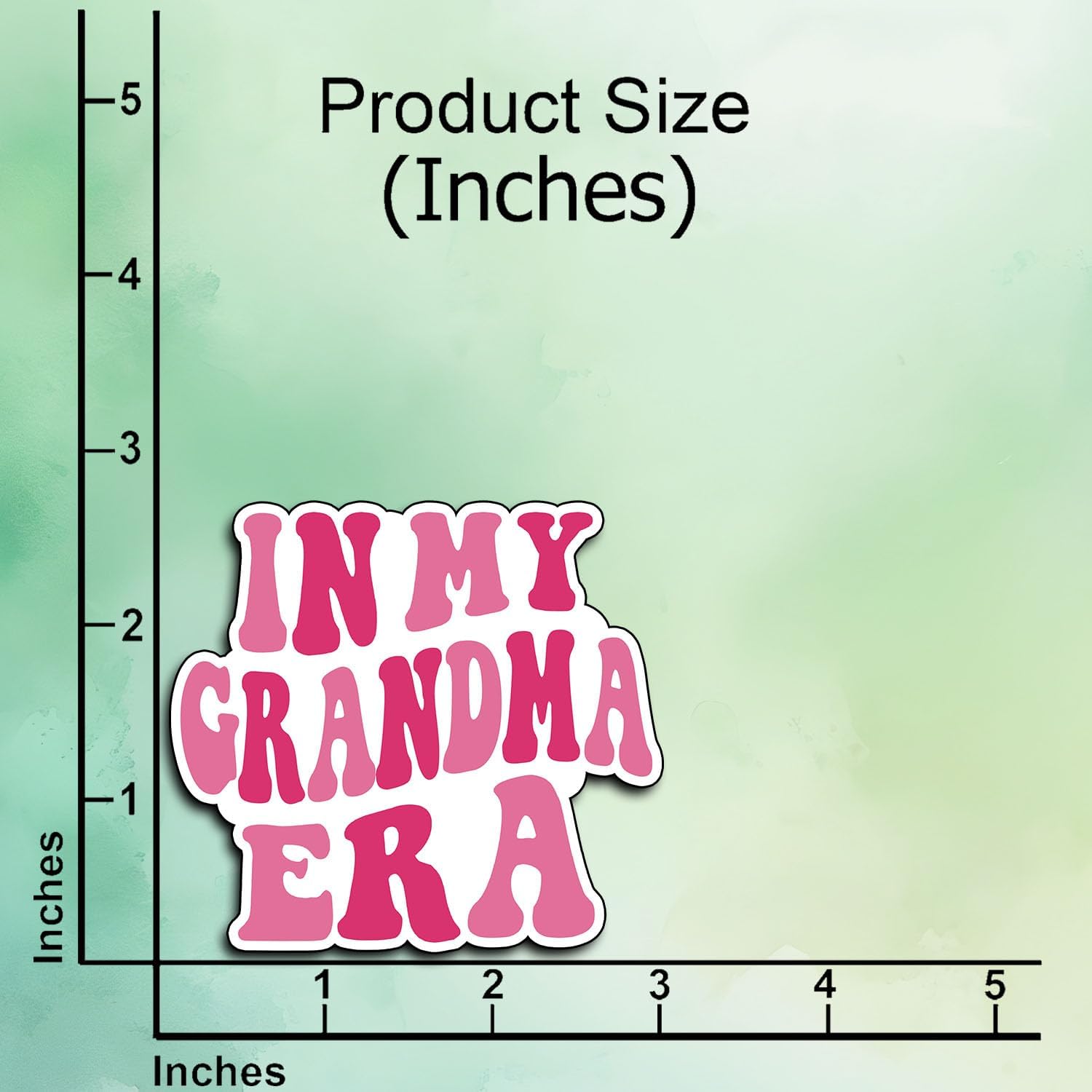 (3Pcs) In My Grandma Era Sticker Mothers Day Quote Funny Mama Aesthetic Gifts Present Waterproof Vinyl Decal for Kindle Water Bottle Bumper Car Hard Hat Phone Laptop Inspirational Appreciation - 3x2.9 image 2