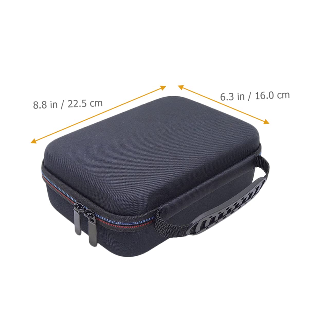 POPETPOP Custodia per Rasoi da Viaggio in Eva Resistente All’usura, Borsa Compatta Nera per Organizzare Accessori da e Proteggere Elettricità Portatile