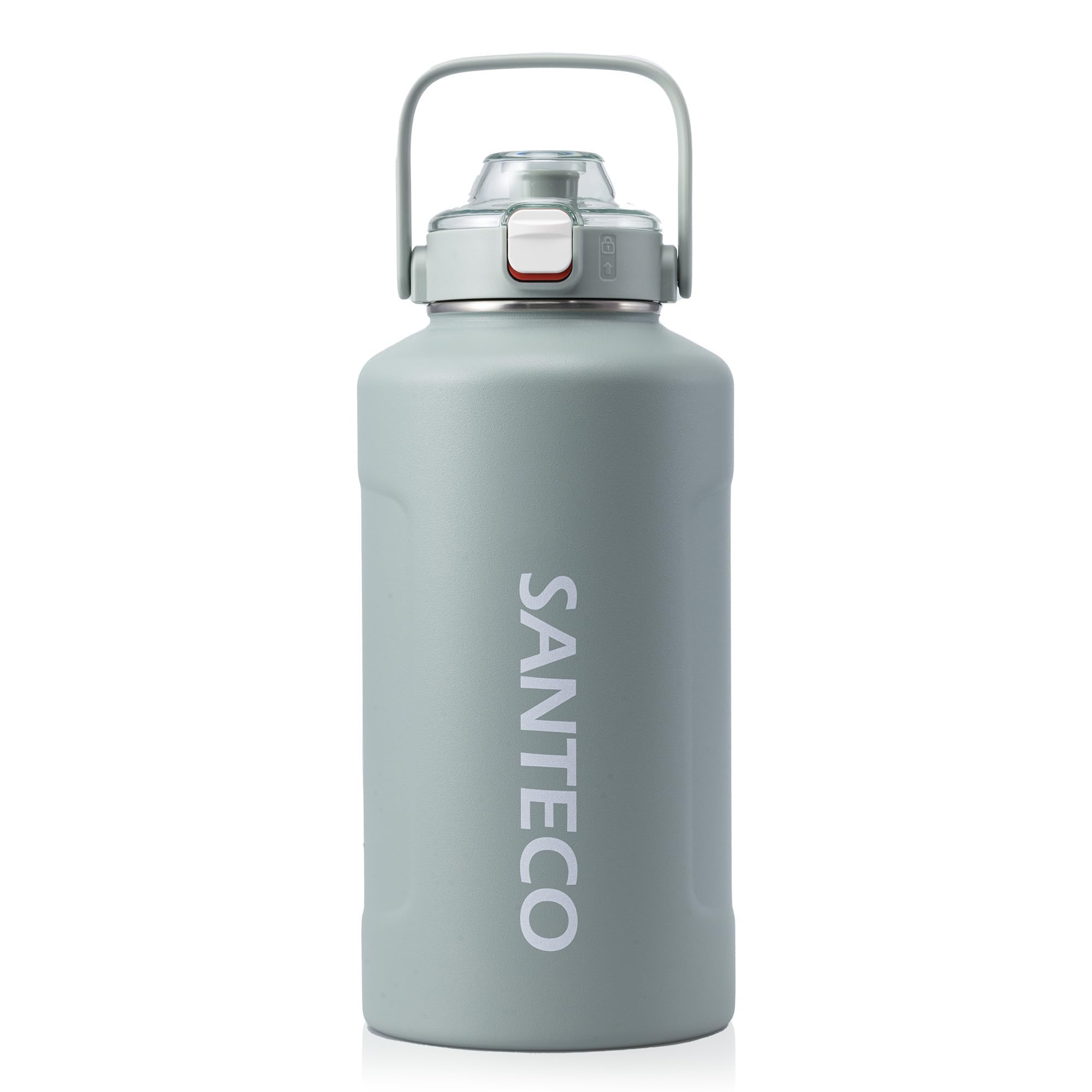 Amazon | SANTECO 水筒 真空断熱 大容量 魔法瓶 保冷 保温 1900ML