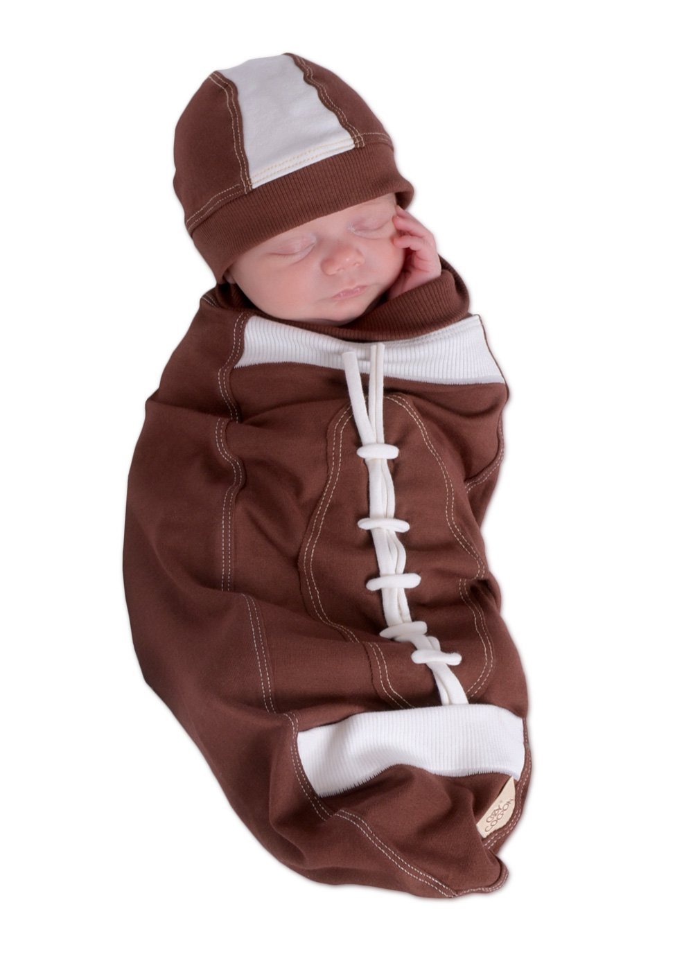 Cozy Cocoon"Super Easy Swaddling" Outfit with Matching Hat