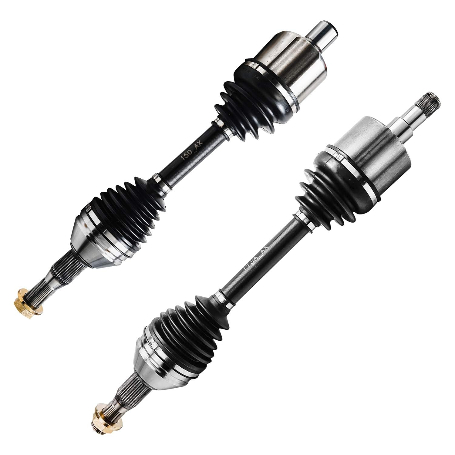 Detroit Axle - Pair Front CV Axle Shafts for Chevy Impala Venture