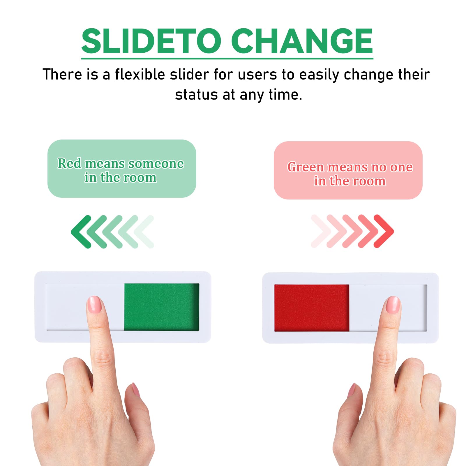 4 placas en blanco para puerta de oficina con texto en alemán "Bitte nicht stören Schild Bitte nicht stören, Selbstklebend Schiefunktion 15x6CM, Besuchschild Toilette, Blanko Statusschild für Büro