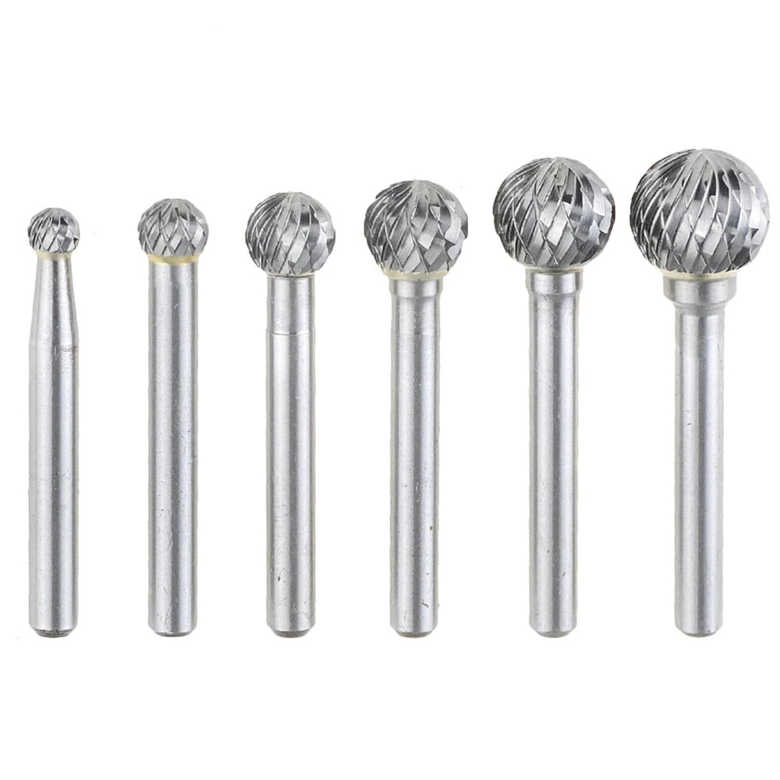 Fraise rotative carbure de tungstène type D évite les vibrations pour ébavurage métal net
