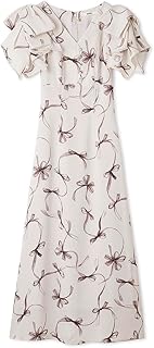 SNIDEL(スナイデル) SusリボンプリントワンピSWFO254025レディース