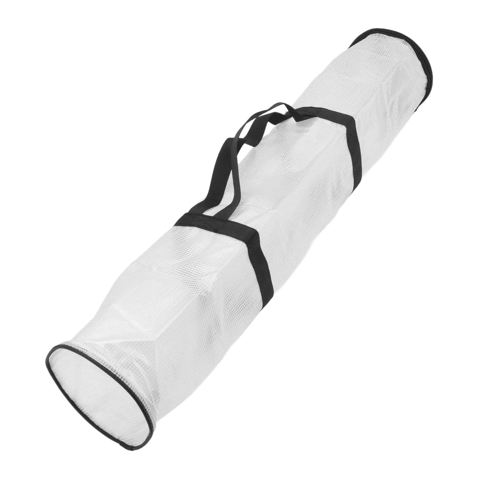 Fydun Wrapping Paper Storage, Clear Bag Wrap Container Wrapping Paper Storage Transparent White Antiwater (Transparent White)