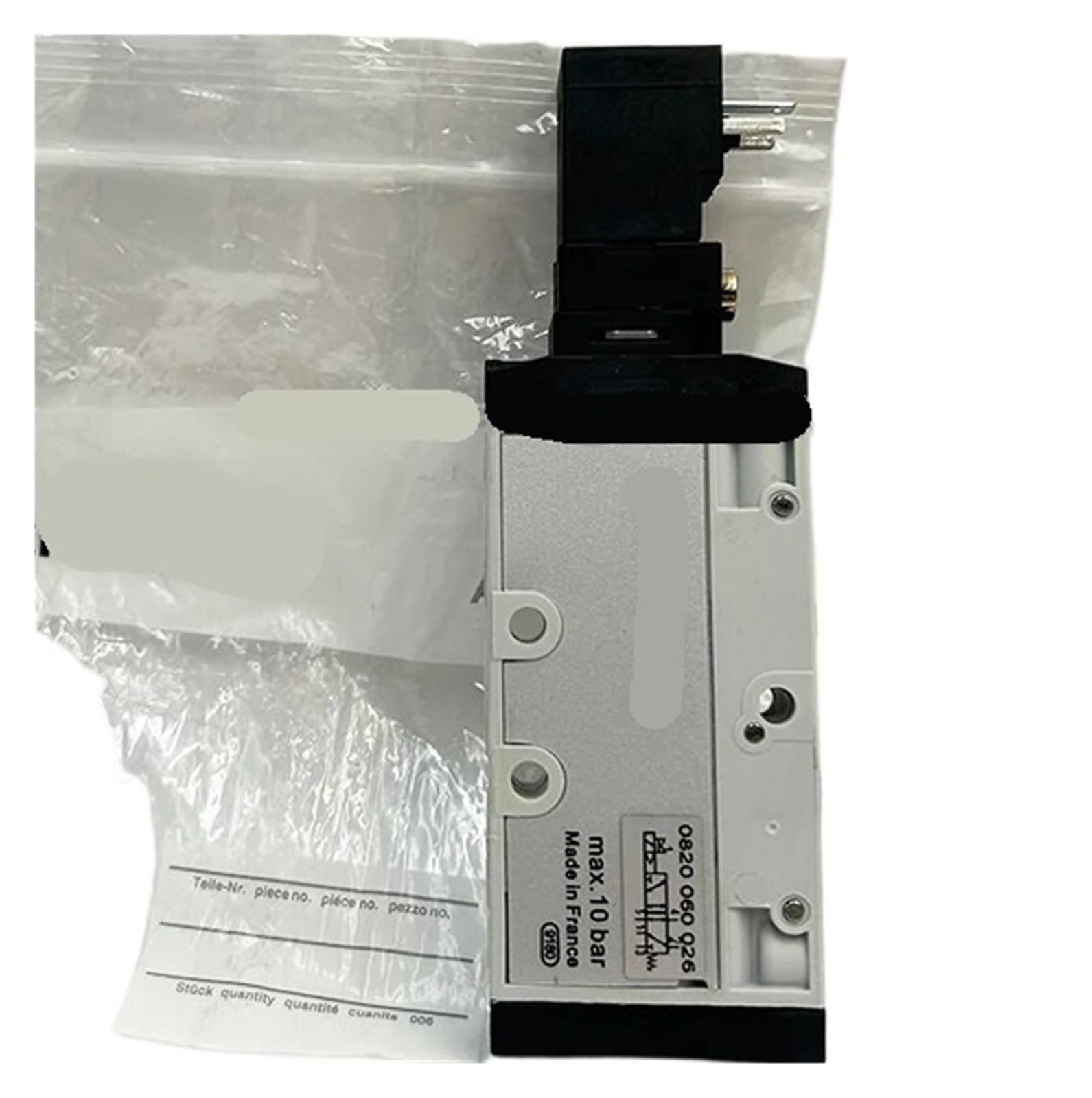 Électrovanne 0820060126 stop fuites air comprimé distributeur 0820060026