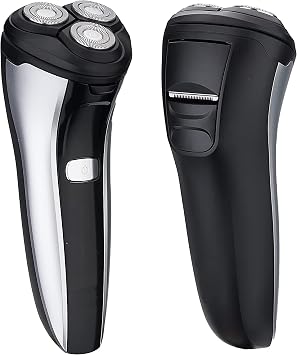 JYYBN Electric Shavers for Men, Rechargeable Electric Razor with Pop-up Beard Trimmer, Travel Lock, LCD Display, Wet & Dry Use, USB Charger Cordless Mens Electric Shaver