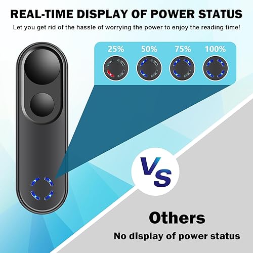 Miniatura 2 de LANGREE RF - Girador de páginas con control remoto para Kindle Paperwhite Oasis Scribe Kobo, accesorios Kindle para lector electrónico, obturador