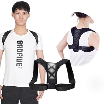 Posture Support, Posture Support, Hunched Belt, Posture Belt, Back Muscle Belt, For Women/Men, Posture Support, Rolled Shoulder Support, Back Support, Breathable, Easy To Put On And Take Off