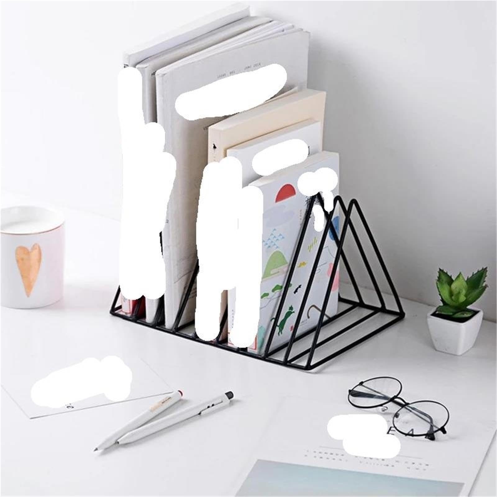 Buchstützen Ironwork Ins Triangle Bücherständer