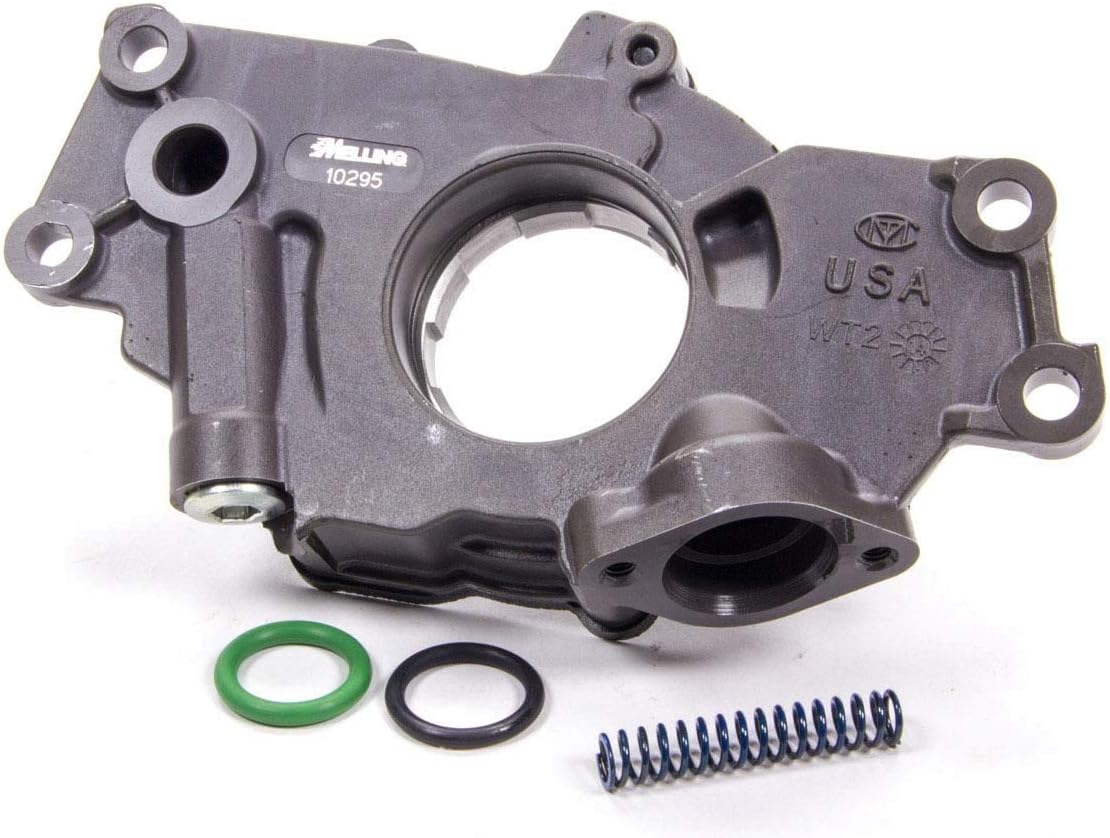 Melling-10295 Oil Pump, Wet Sump, Internal, Standard Volume, High Pressure, GM LS-Series, Each