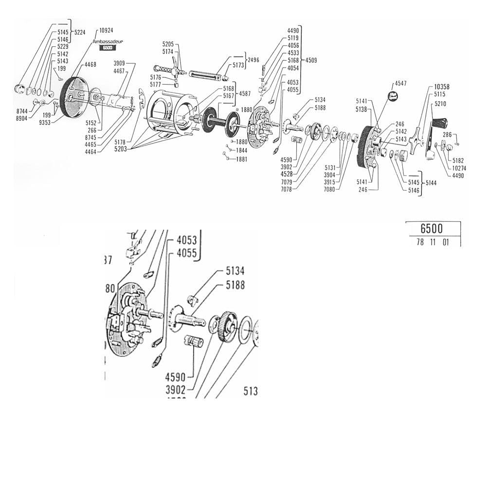 Amazon | #5188 純正 ドライブシャフト右用 オールドアブ 6500 5500