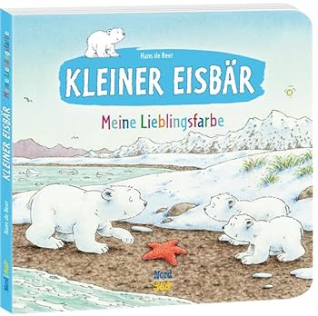 Board book Kleiner Eisbär - Meine Lieblingsfarbe [German] Book