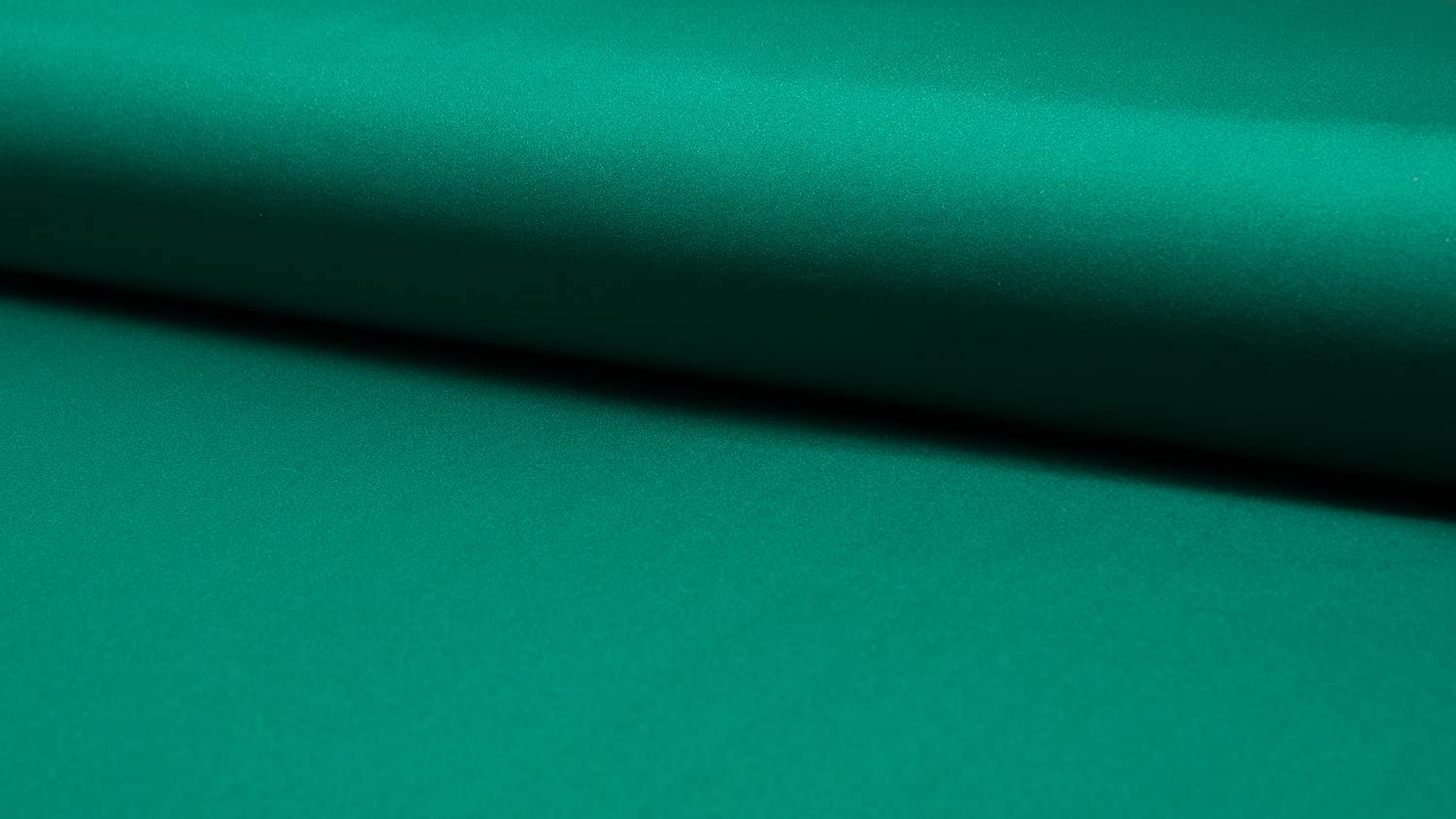 CRS Fur Fabrics Luxury Spandex Dance Swimwear Fabric Material-Emerald Green, 1MTR 145cmx100cm