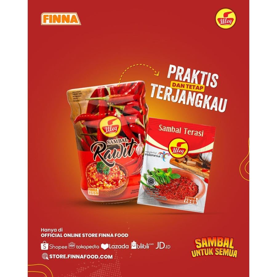 Amazon | まとめ買いセット Uleg ウレグ Sambal Terasi サンバル