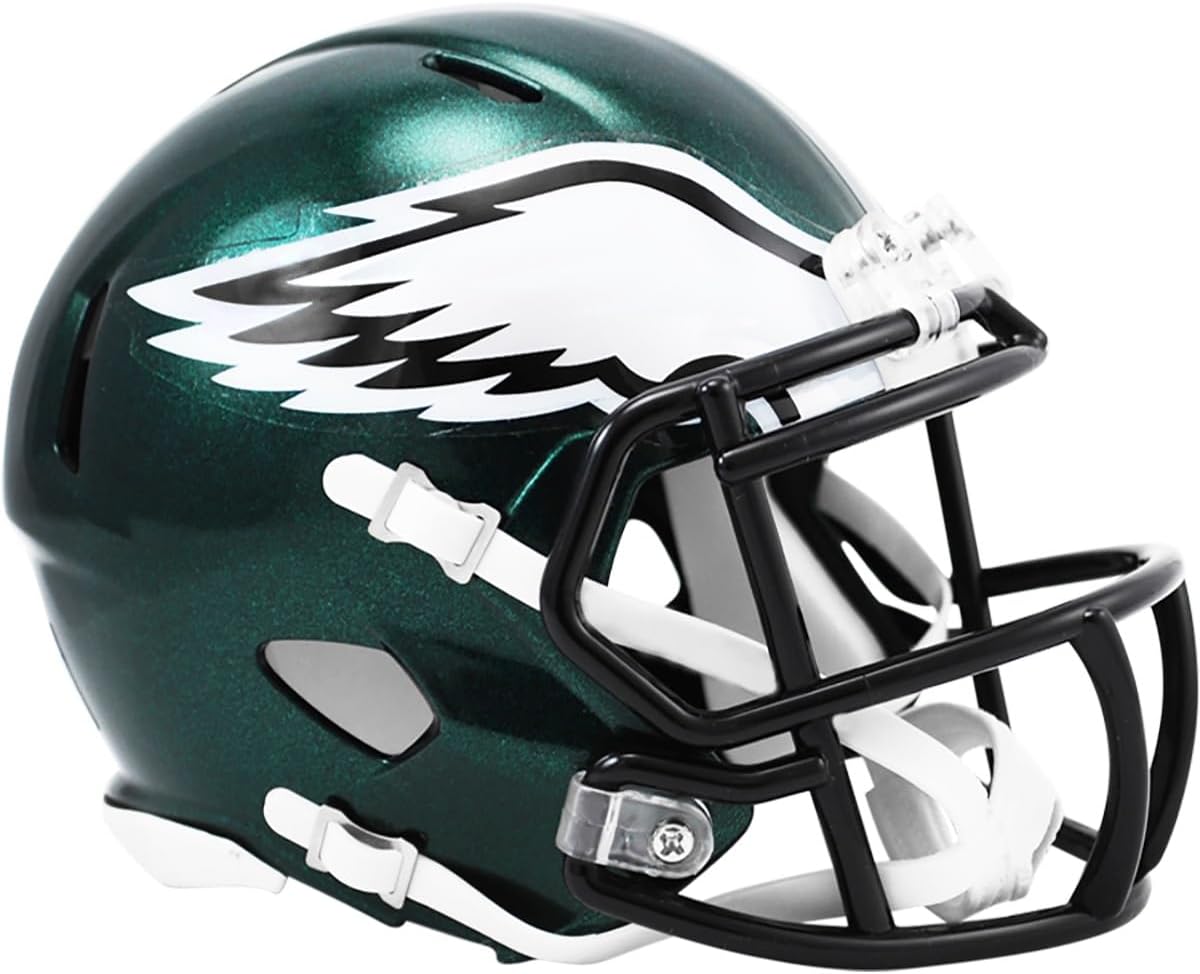 Philadelphia Eagles Current Riddell Speed Mini Football Helmet - New in Riddell Box