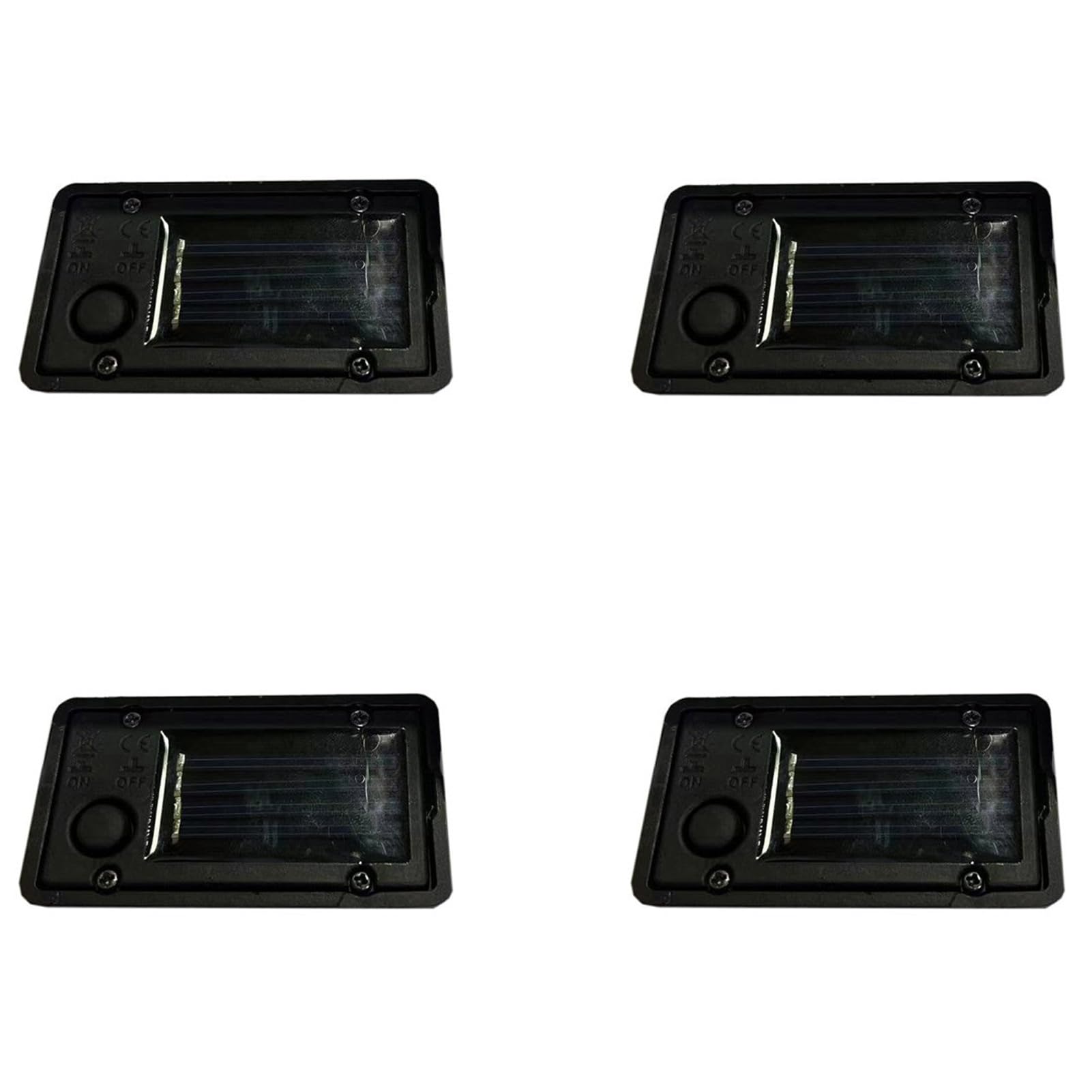 Zambuph Solar Light Top Replacement Parts for Garden Lights Battery Box Eplacement Solar Panels for Garden Lights, 4 * 7cm