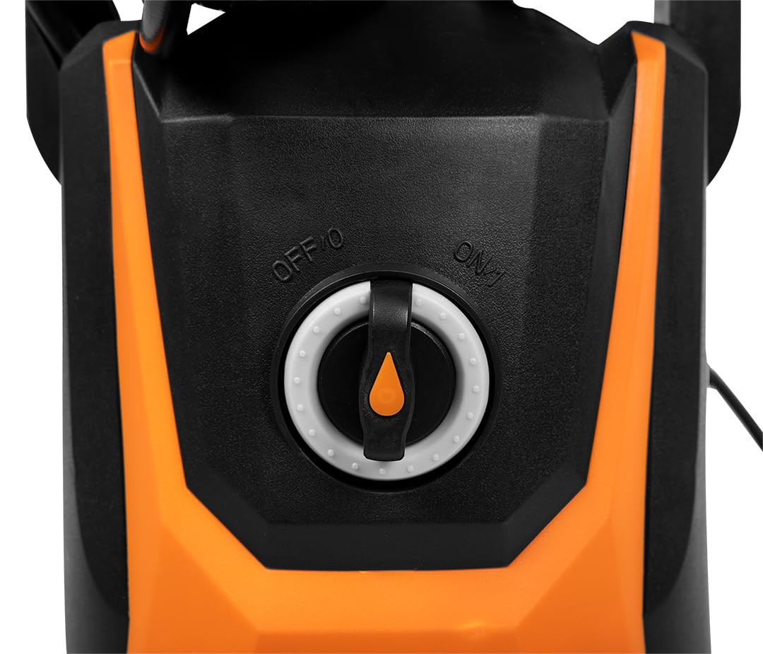 NEO TOOLS Rondella ad alta pressione 1600 W, 135 bar, pulizia potente per auto, terrazza e giardino, incluso set di accessori, ideale per gli amanti del fai da te e del giardino