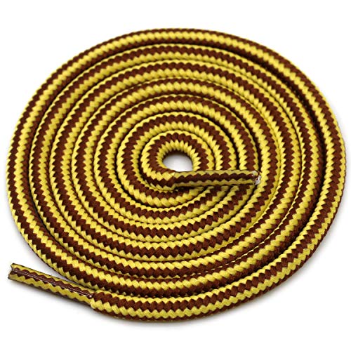 DELELE 2 Pair Round Boot Shoe Laces Shoe Rope Work Hiking Boots Shoelaces