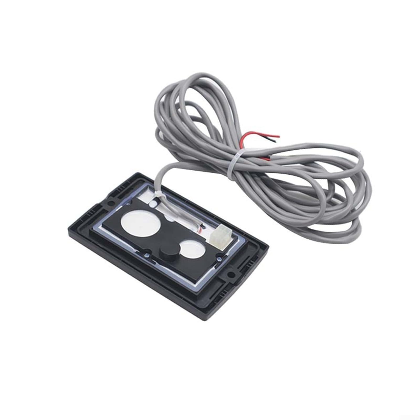 1 interruttore da parete 36387 per Thetford RV WC Silence Plus, pannello di controllo a pulsante in plastica, parte di ricambio per riparazione camper bagno