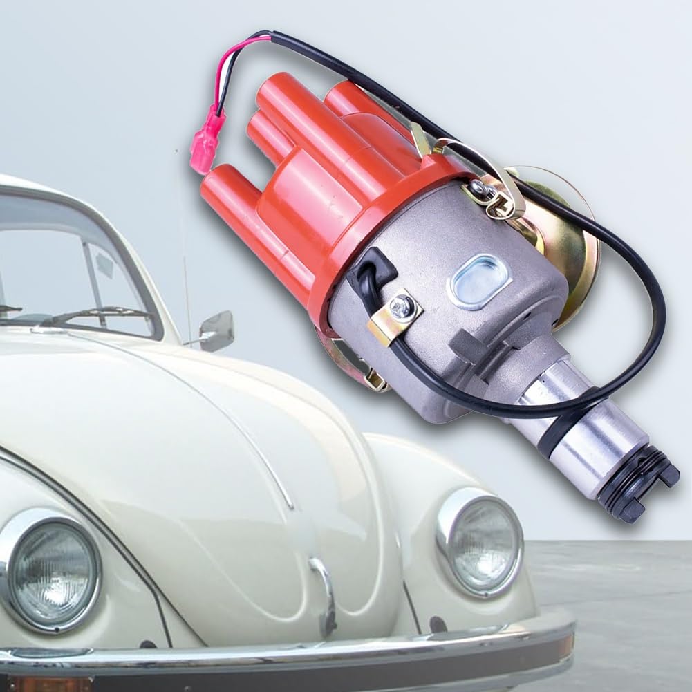 Ajuste para Beetle 1961-1979 Split T2 1961-1967 Distribuidor de Encendido con Tapa Rotor OEM 0231170034 Distribuidor electrónico