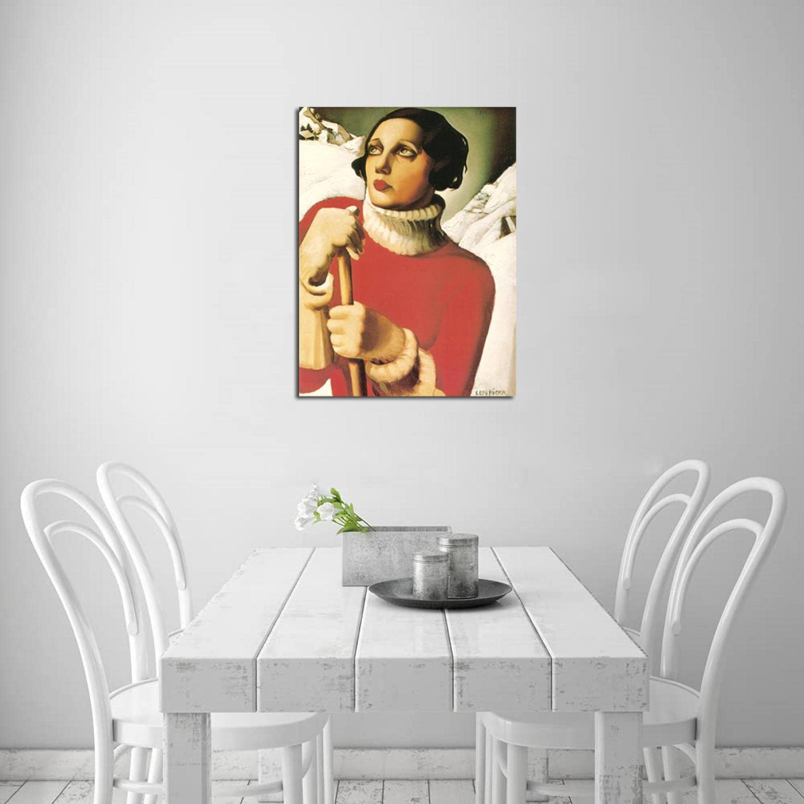 Amazon｜アールデコの有名な絵画。Tamara de Lempicka