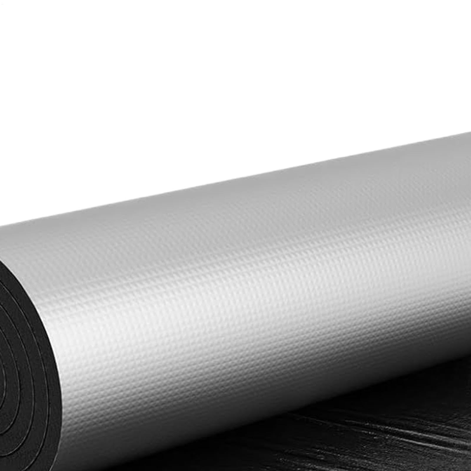 Almohadilla para tanque de inodoro, uso versátil, 100 x 40 cm, kit de aislamiento para tanque de inodoro, forro para tanques, protección anticondensación, forma bañera, ducha, fregadero, baño, cocina