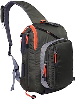 Kylebooker Fly Fishing Sling Pack Fishing Tackle Storage...