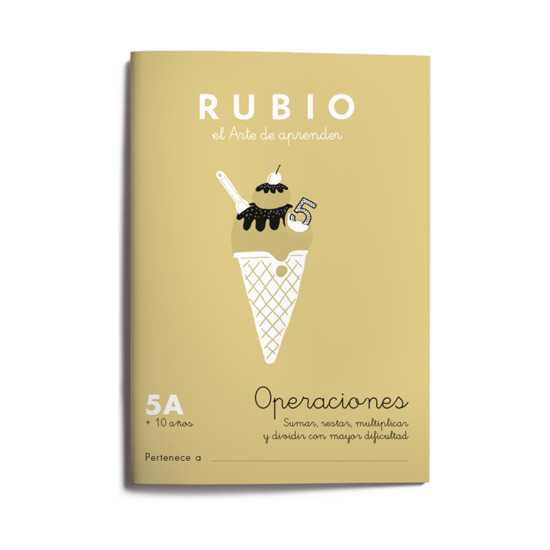 5A Operaciones RUBIO | Sumas, restas, multiplicaciones y divisiones 5º Primaria | +10 años (Operaciones y Problemas RUBIO)