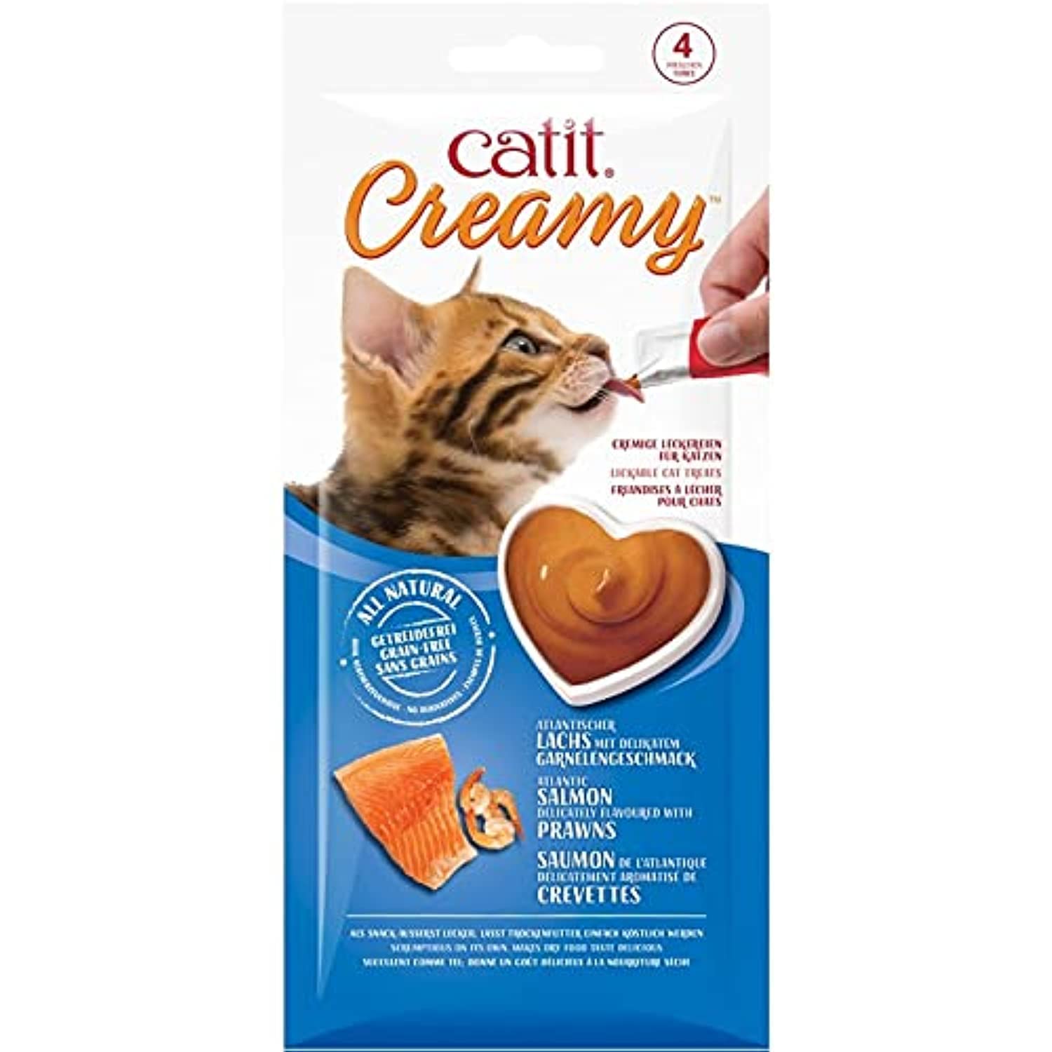 See full amazon price history chart for CATIT CREAMY LICKABLE TREATS FOR CAT - SALMON & PRAWNS FLAVOR 4 * 10G CATIT CREAMY LICKABLE TREATS FOR CAT - SALMON & PRAWNS FLAVOR 4 * 10G (B09HSTHPXJ) Amazon Price History, Amazon Price Tracker