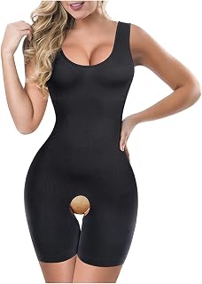 Women's Seamless Shapewear Tummy Control Full Body Shaper Waist Trainer Tank Tops Bodysuits Thighs Slimmer Jumpsuits