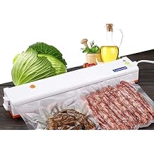 K&uuml;chen Pratic Home Type Electric Vacuum Machine - Food Vacuum Machine - 10 Bags Gift - Blue